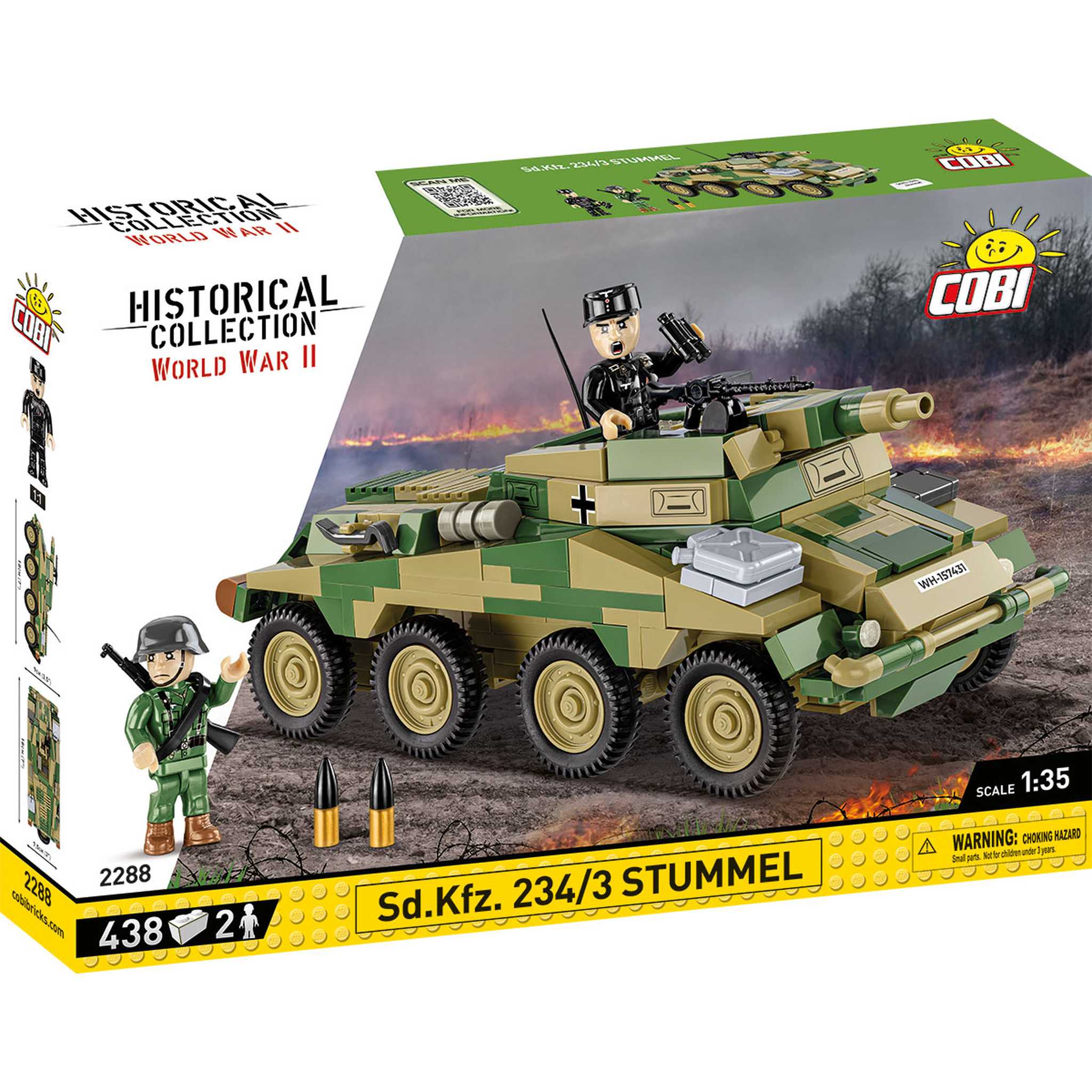 2288 - SD. KFZ 234/3 Stummel (Cobi)