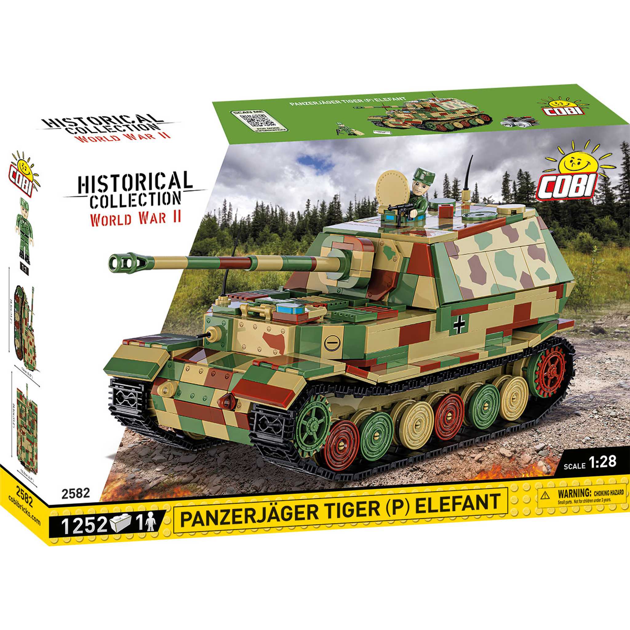 2582 - Panzerjäger Tiger (P) Elefant (Cobi)