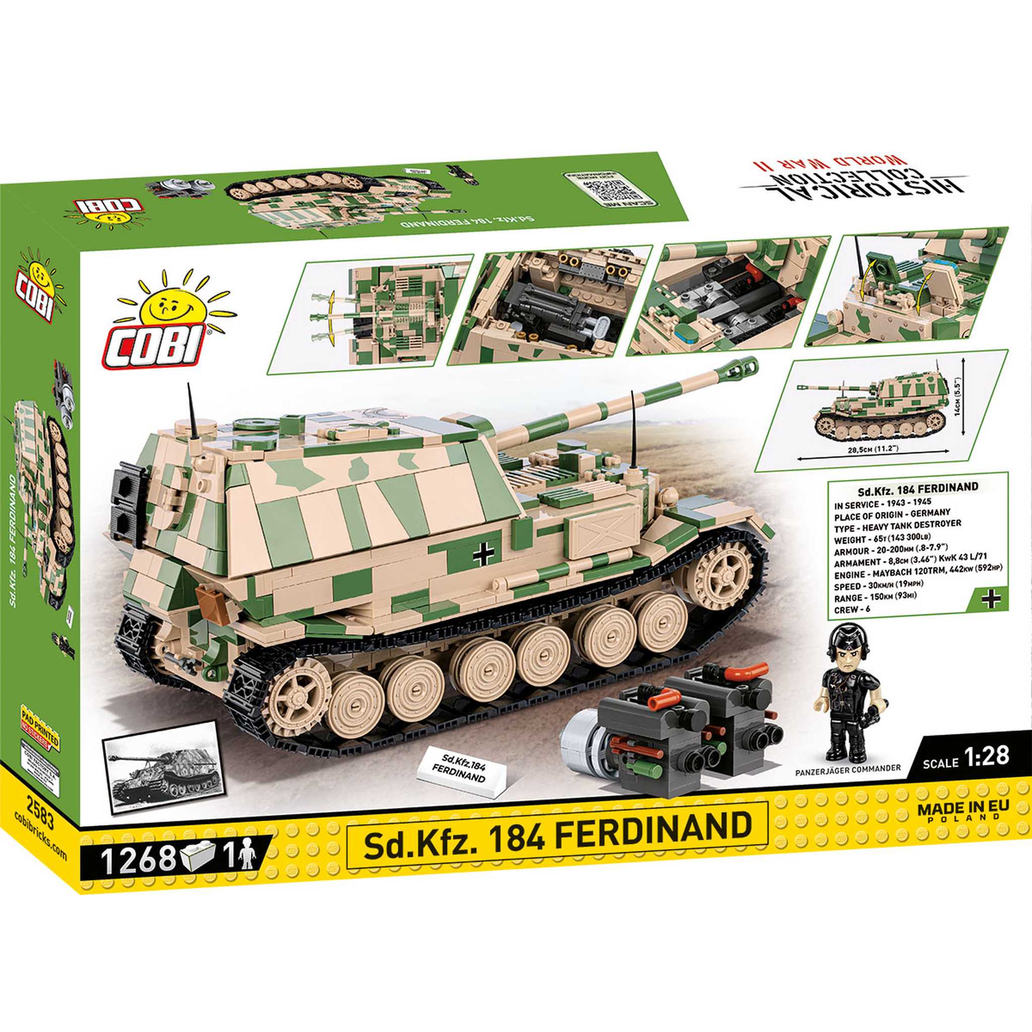 2583 - Sd.Kfz. 184 Ferdinand (Cobi)