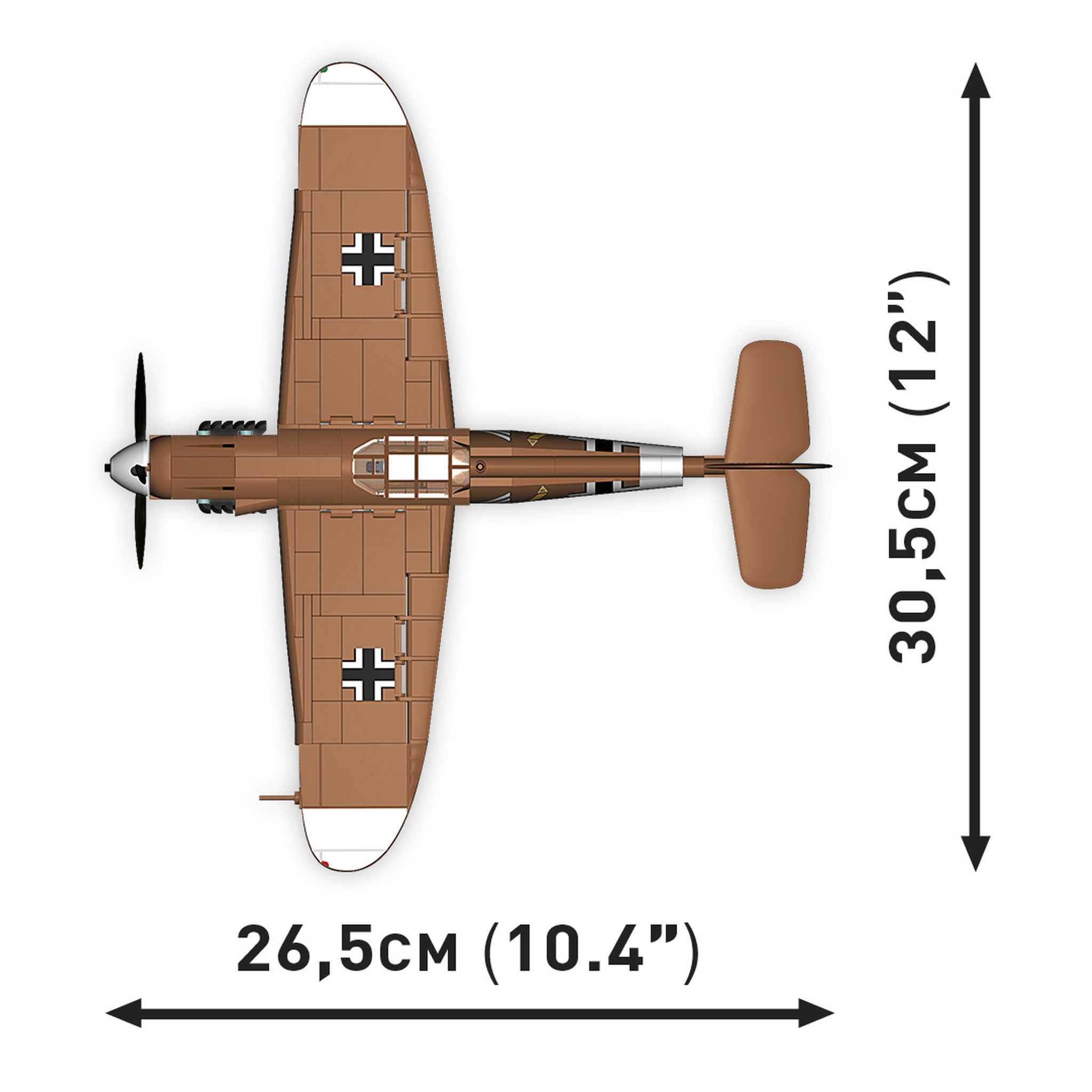 5761 - Messerschmitt BF 109G (Cobi)