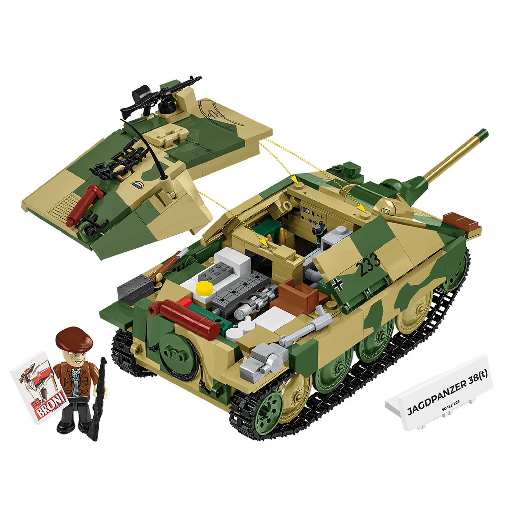 CB-2670 - Jagdpanzer 38(T) Brave (Cobi)