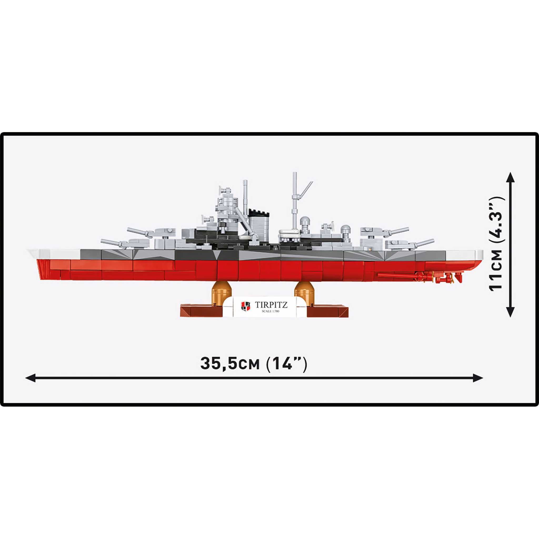CB-4853 - Schlachtschiff Tirpitz (Cobi)