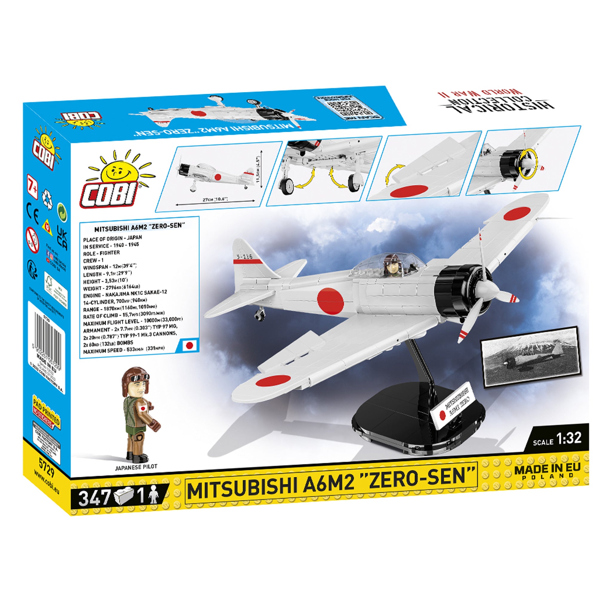 5729 - Mitsubishi A6M2 Zero-Sen (Cobi)