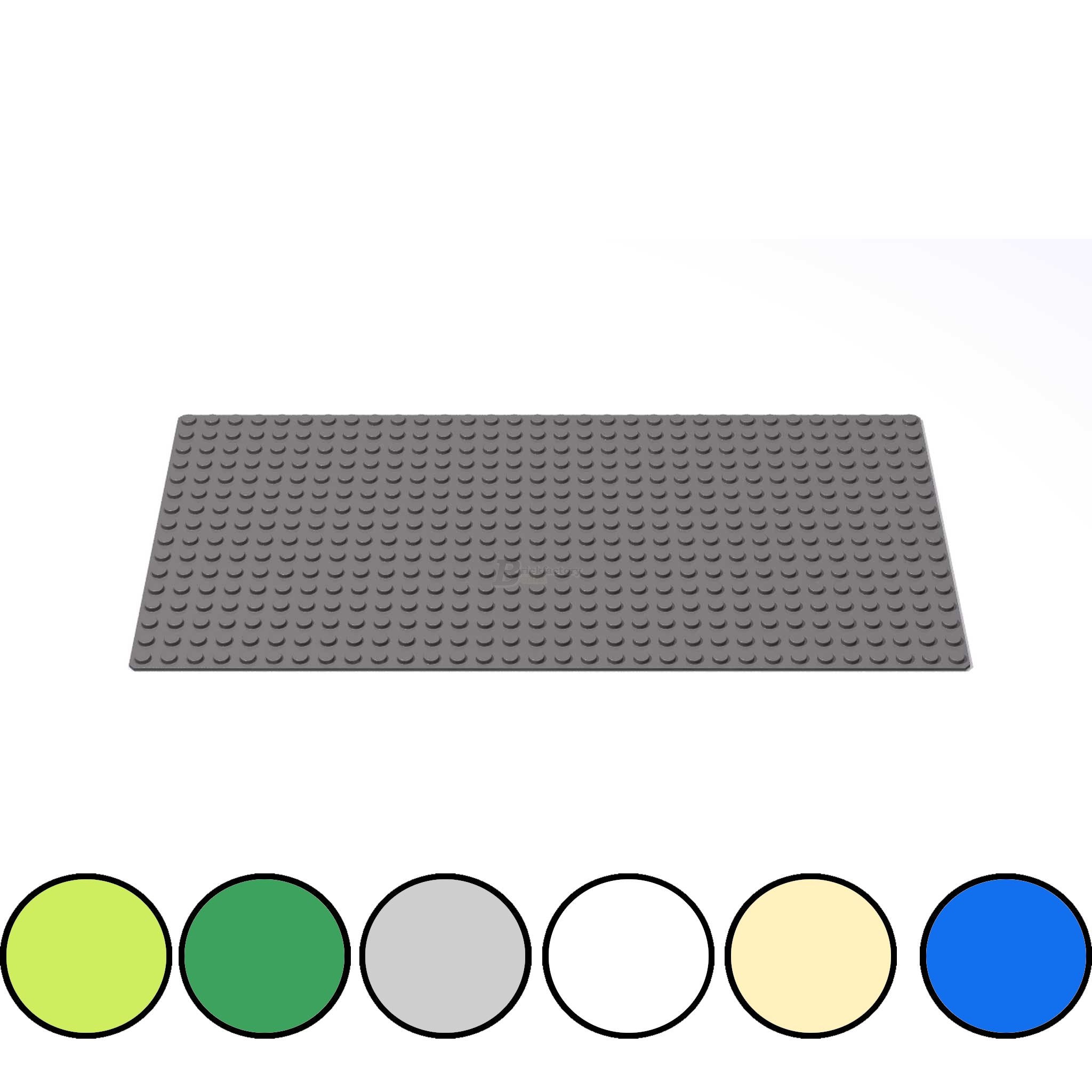 8805- Grundplatte 16x32 Noppen, verschiedene Farben