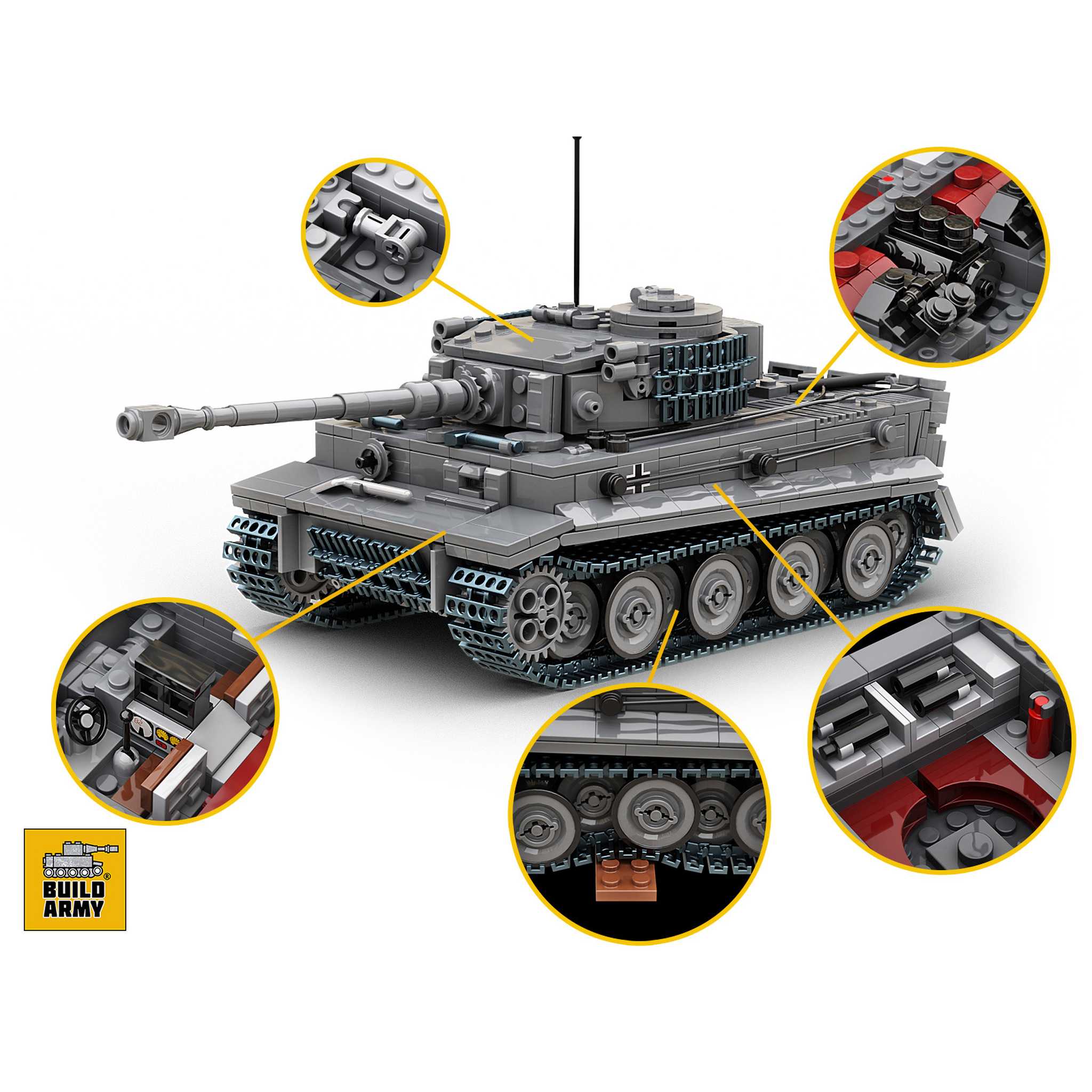 BA0181 - Tiger 1 Ausf. E (Buildarmy)