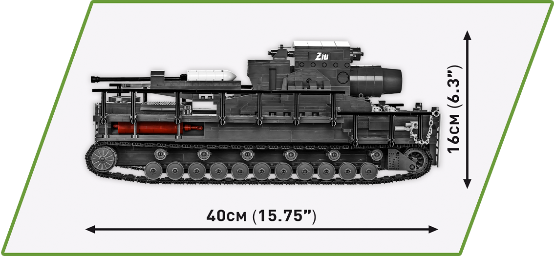 2560 - 60cm Karl Gerät 040 "ZIU" (Cobi)