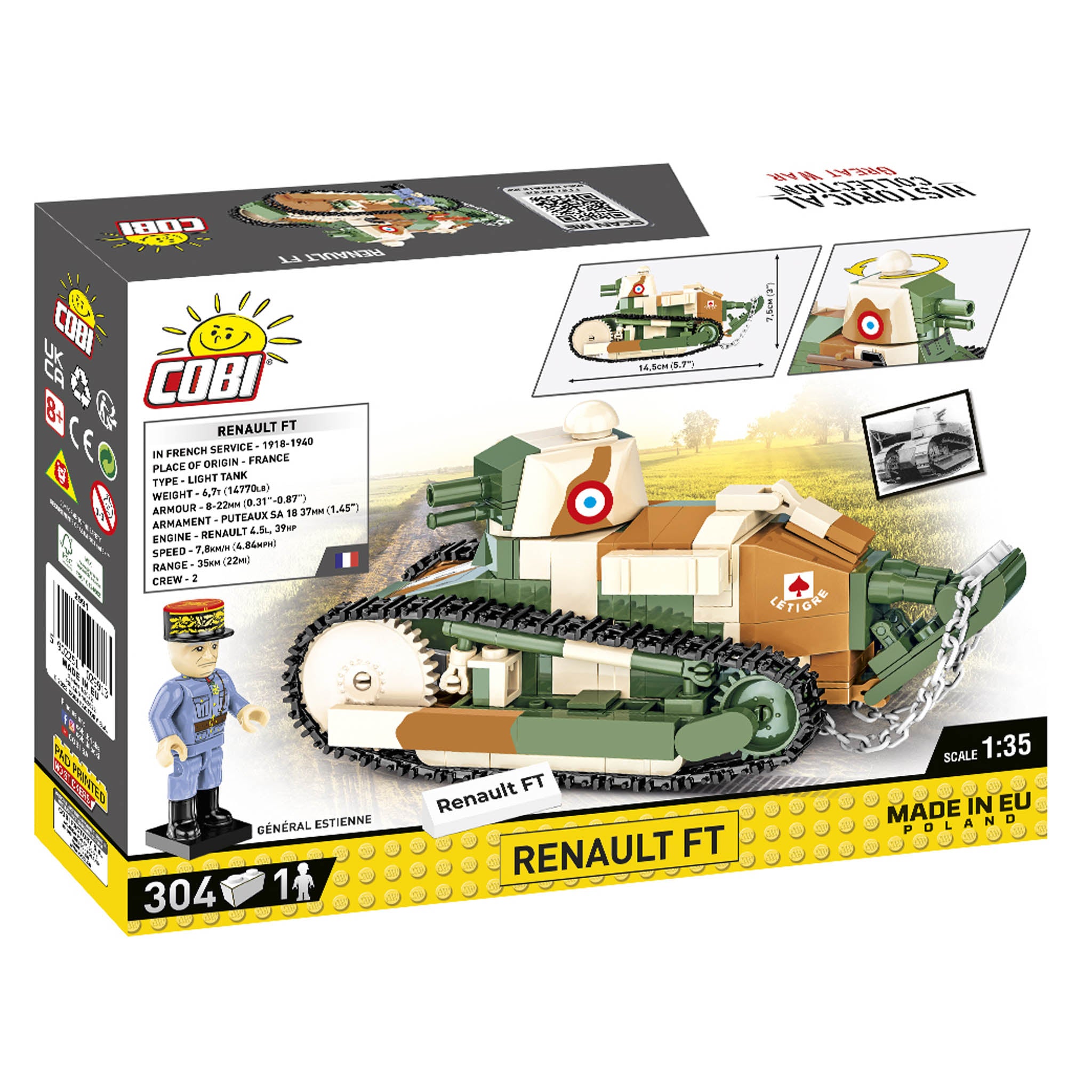 2991 - Renault FT (Cobi)