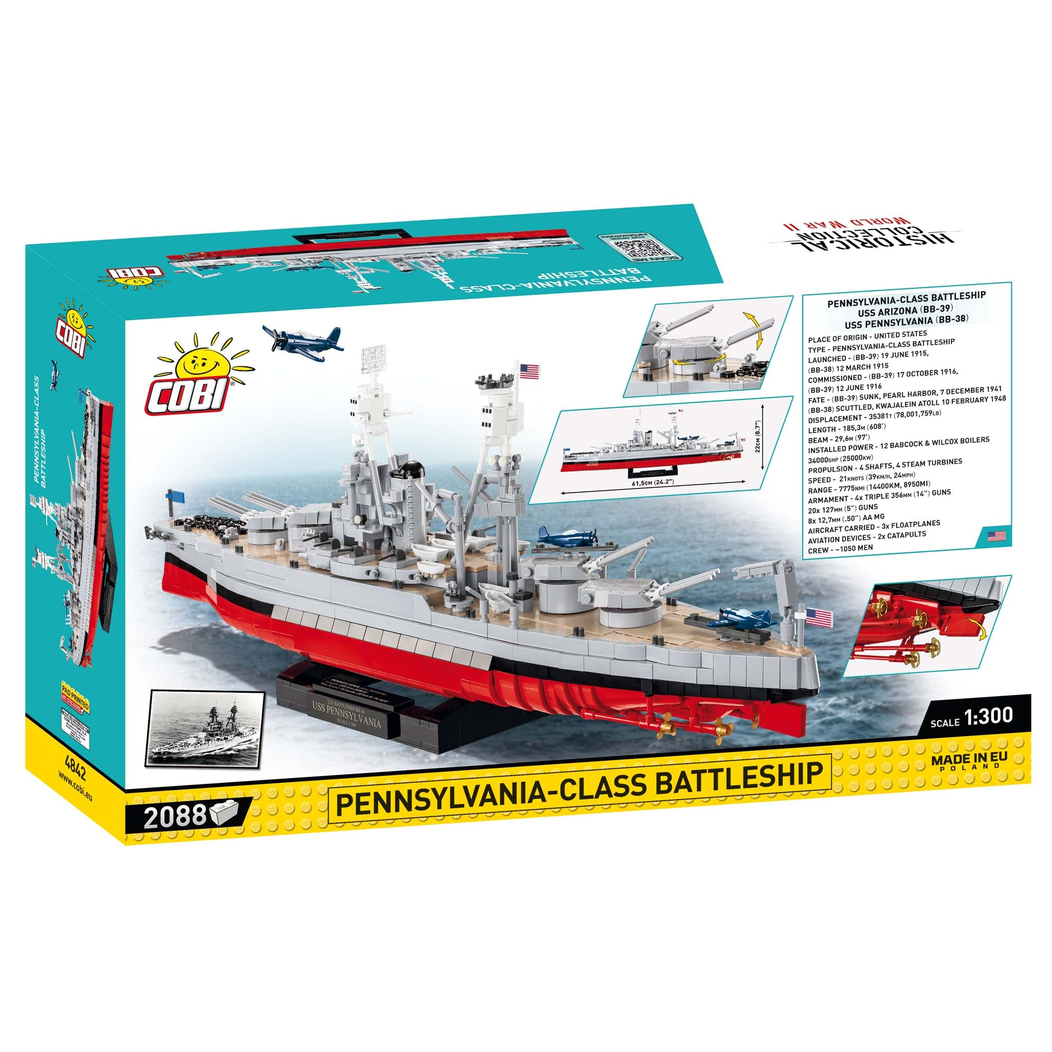 4842 - USS Pennsylvania (Cobi)