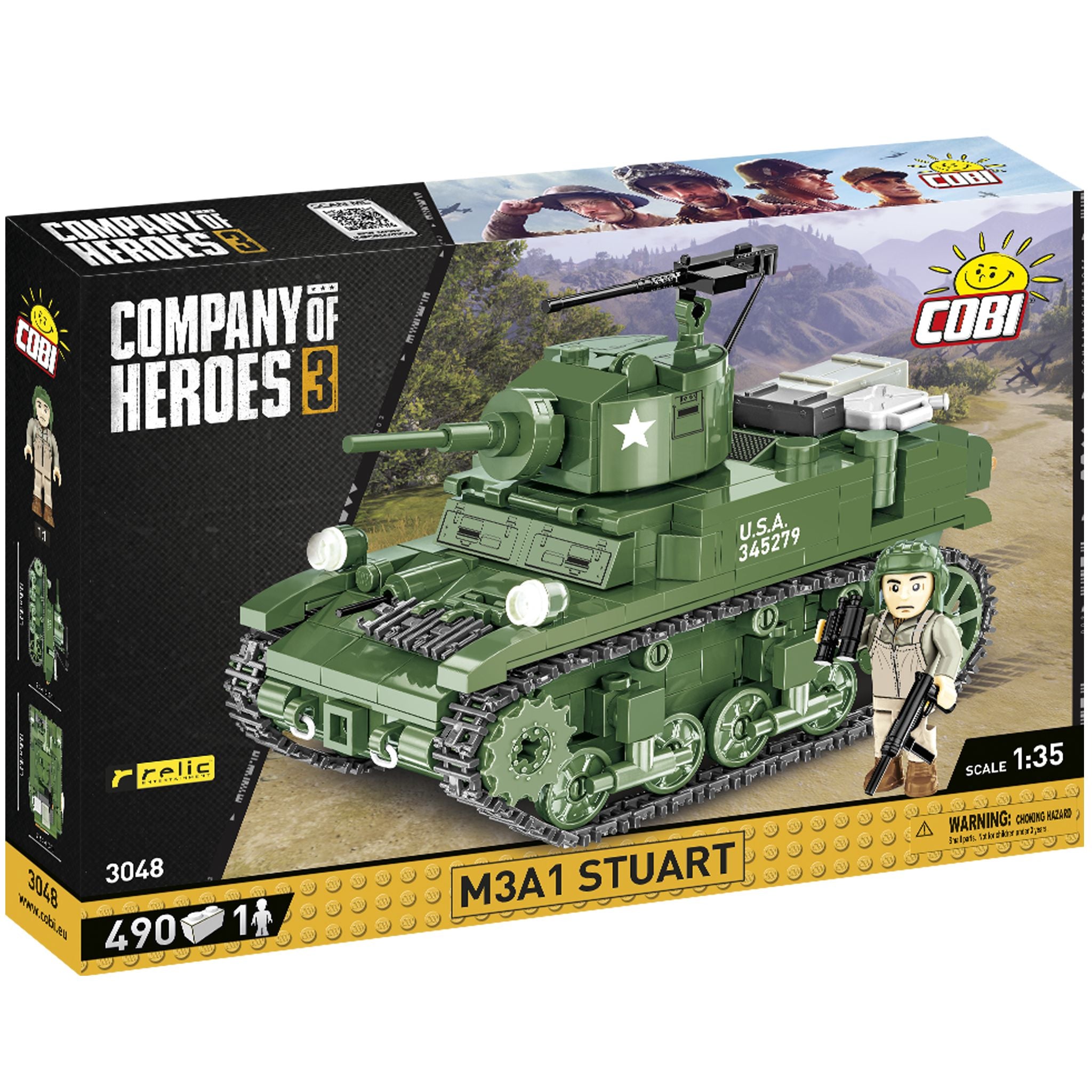 CB-3048 M3 Stuart (Cobi)