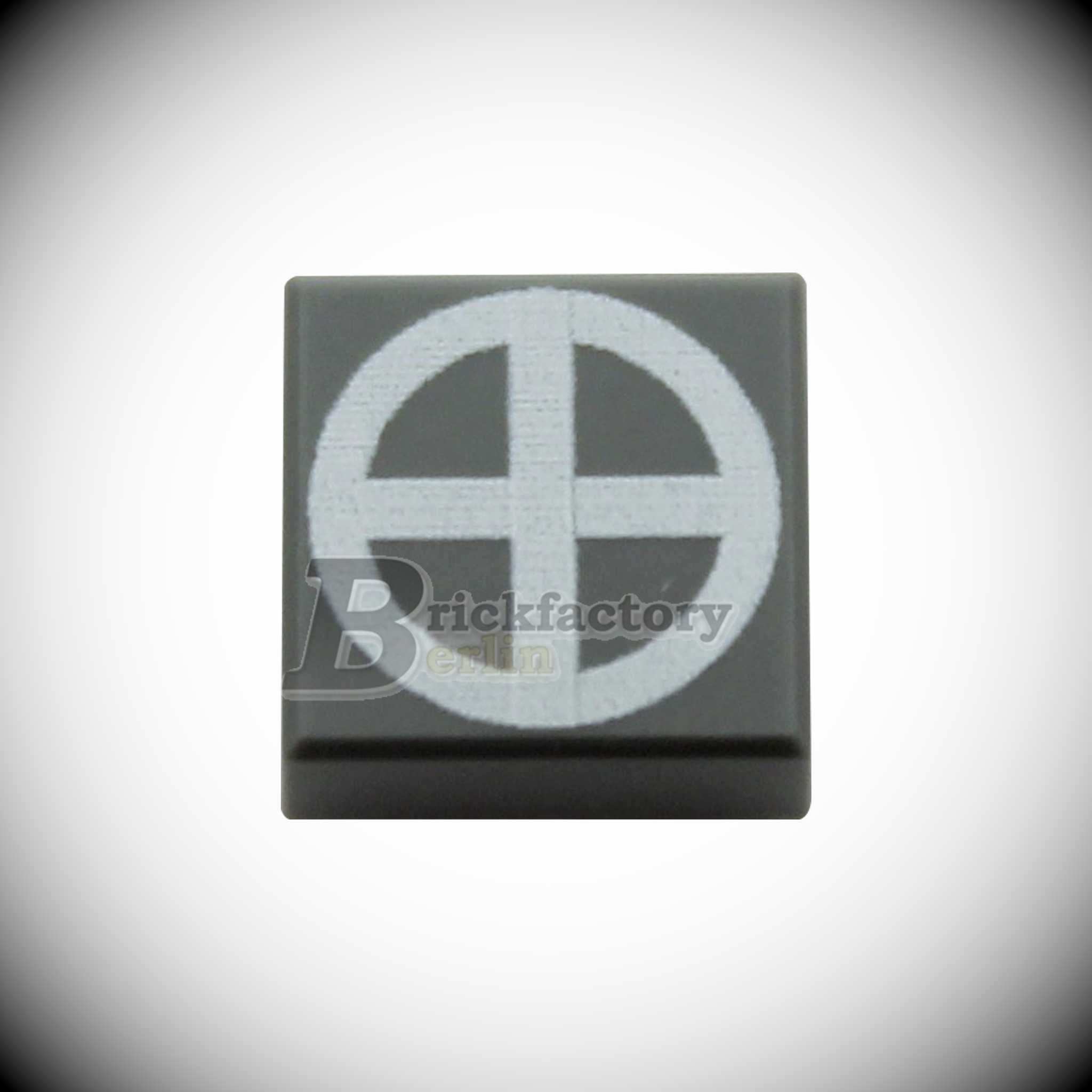 BF-0448M - Division Badge 13th INF. (Printed LEGO® tile 1x1)