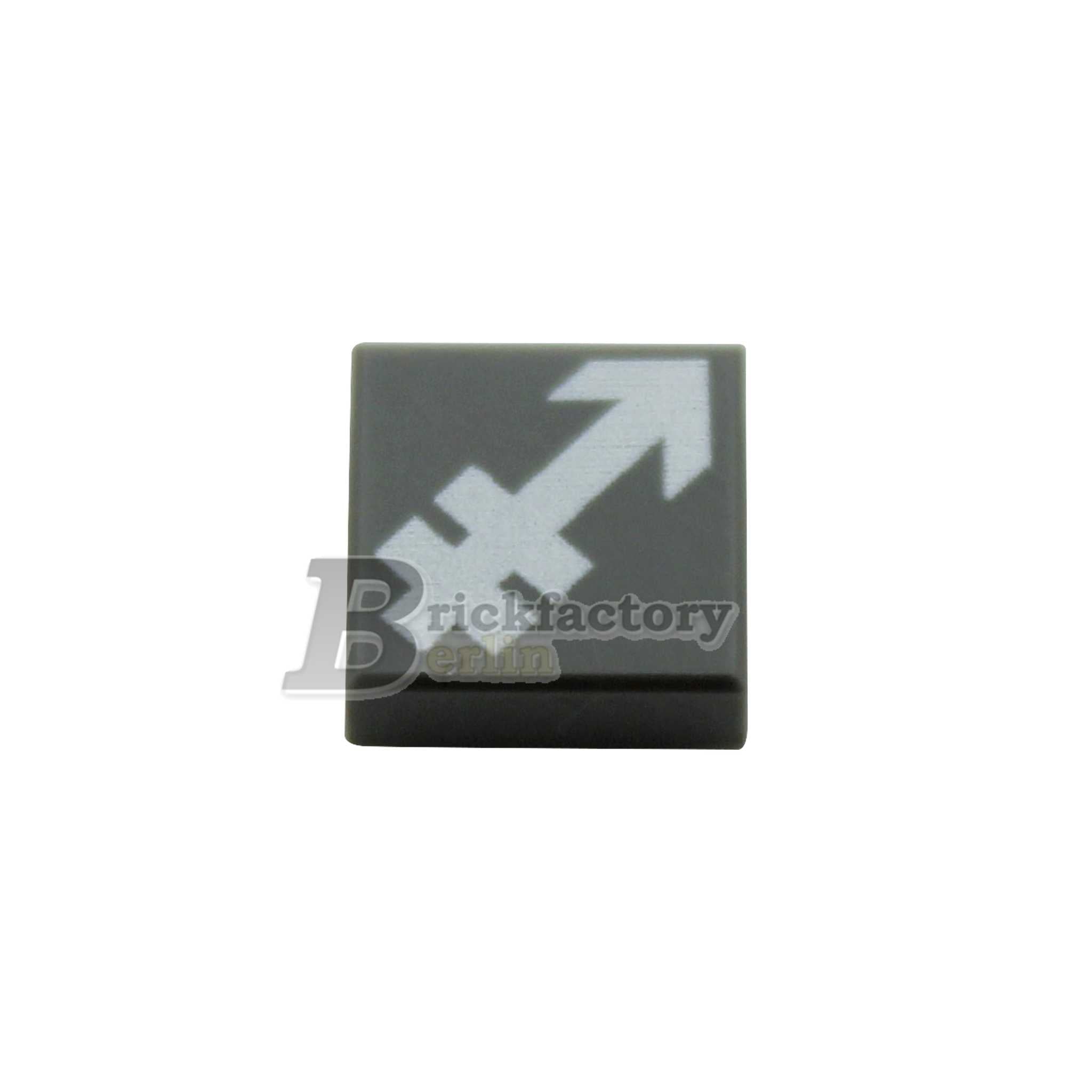 BF-0448T - Divisionsabzeichen 22. PzD. (Bedruckte LEGO®-Fliese 1x1)