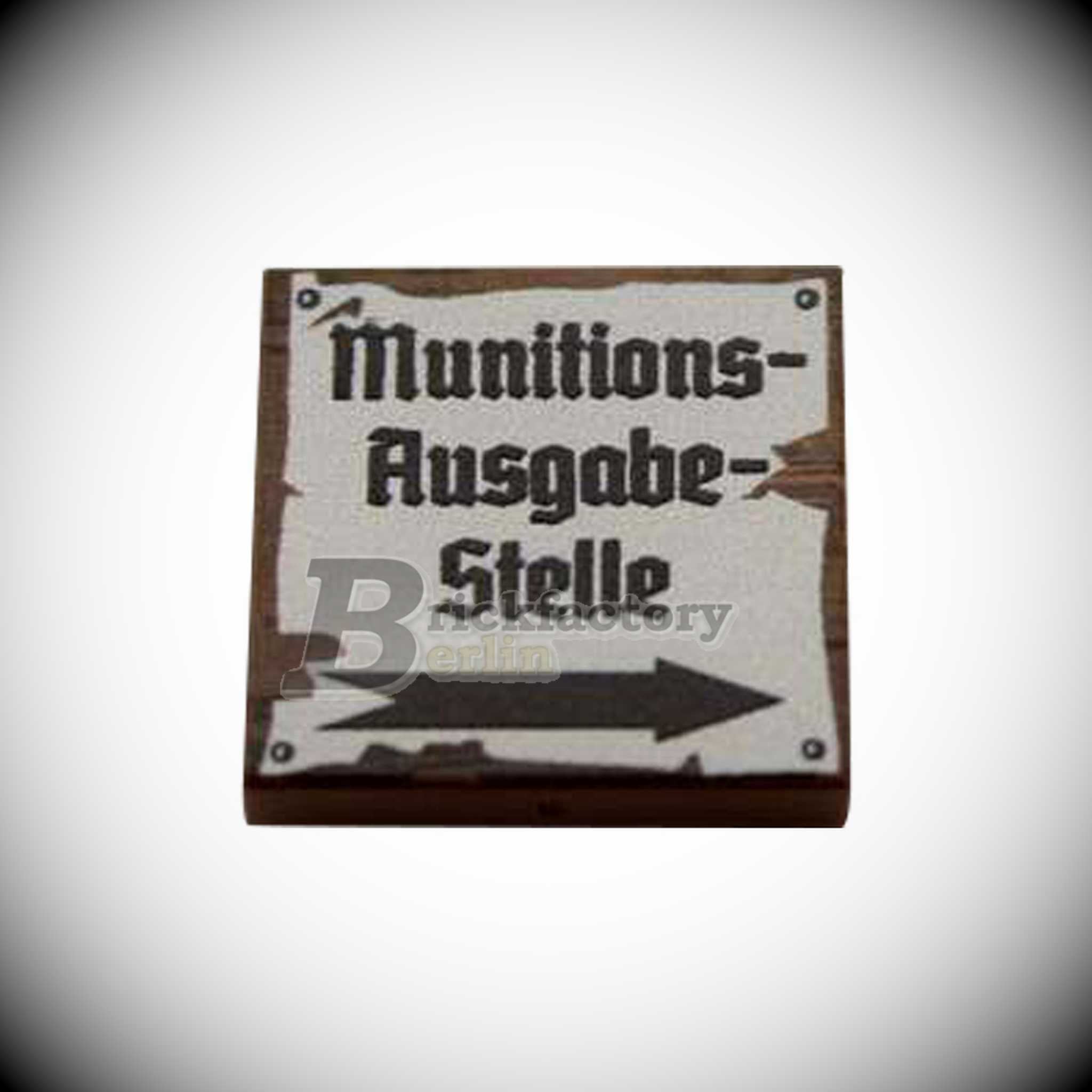 BF-0471 - Ammo Dispenser (Color: Reddish-Brown, Printed LEGO® Tile 2x2)