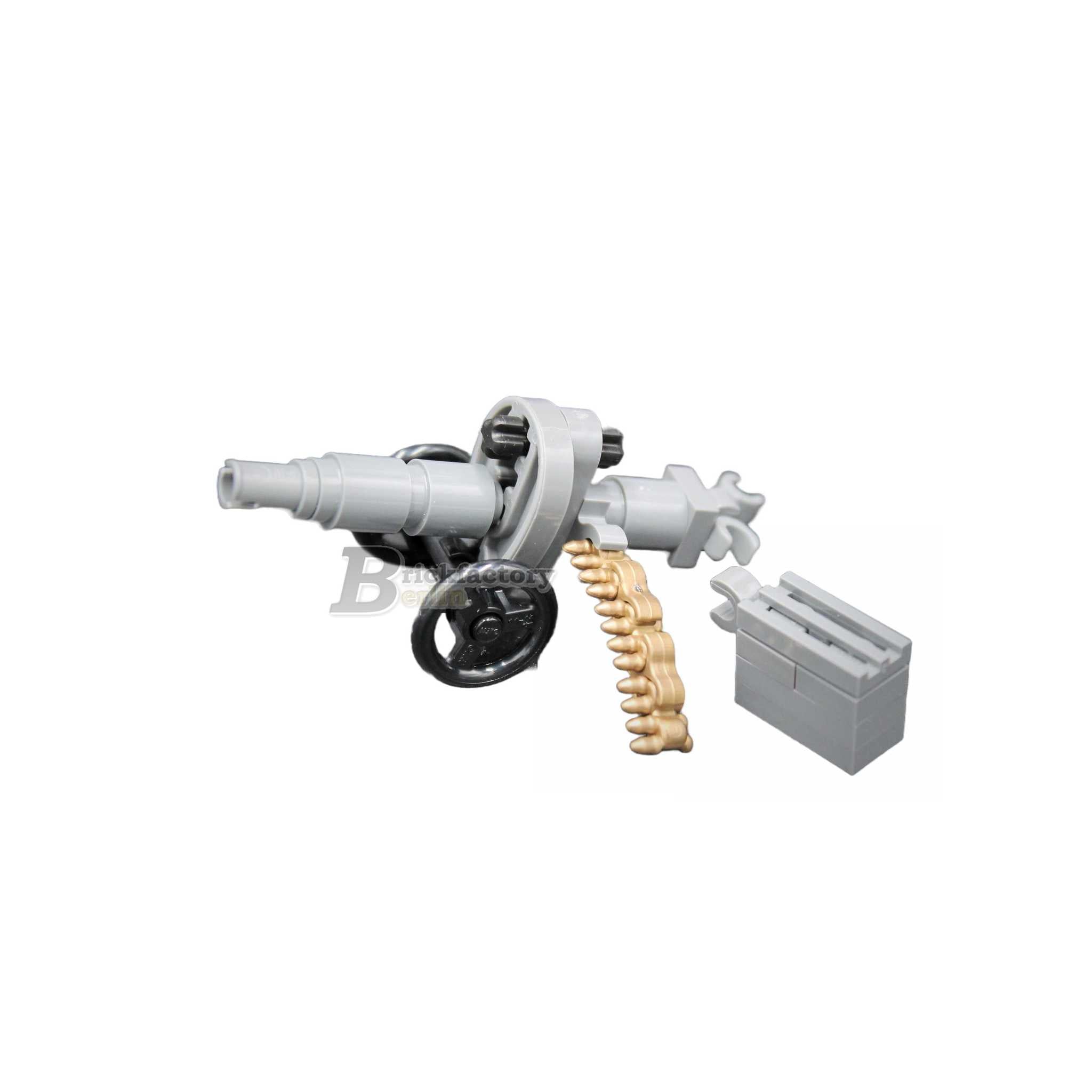 BF-0476-B - WWII Maxim-MG (aus-LEGO® und brickarms Teilen, Farbe: Dunkelgrau)