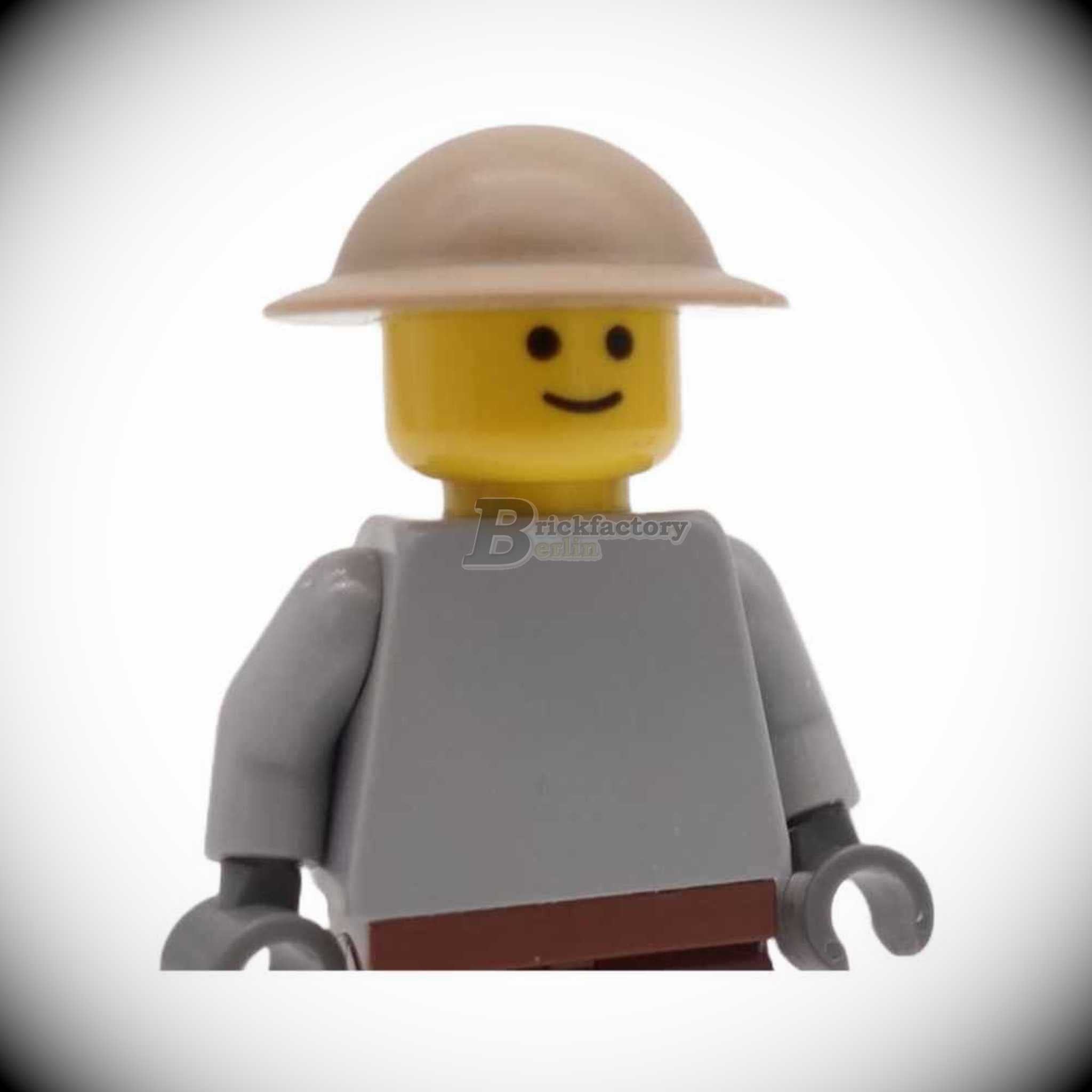 BF-0504 -WWII Helm Brodie England (Brickfactory)