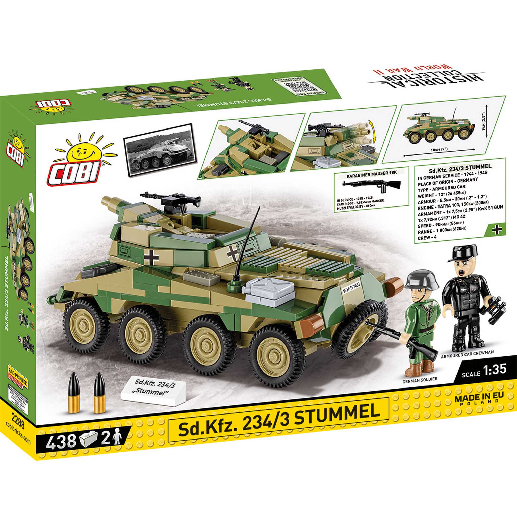 2288 - SD. KFZ 234/3 Stummel (Cobi)