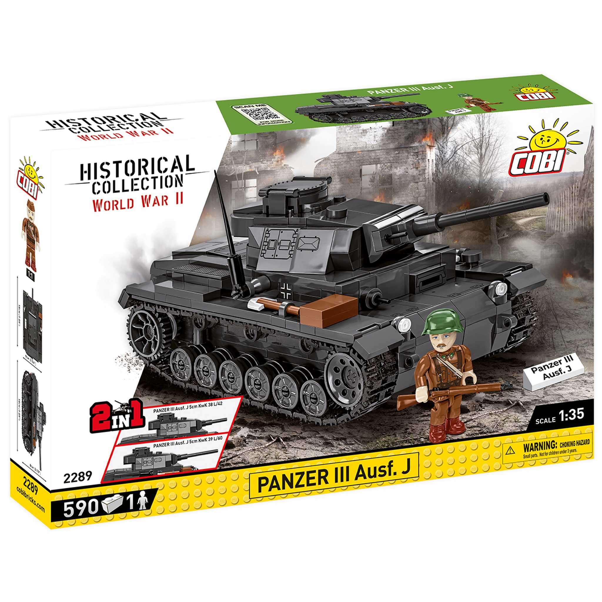 2289 - Panzer III Ausf. J (Cobi)