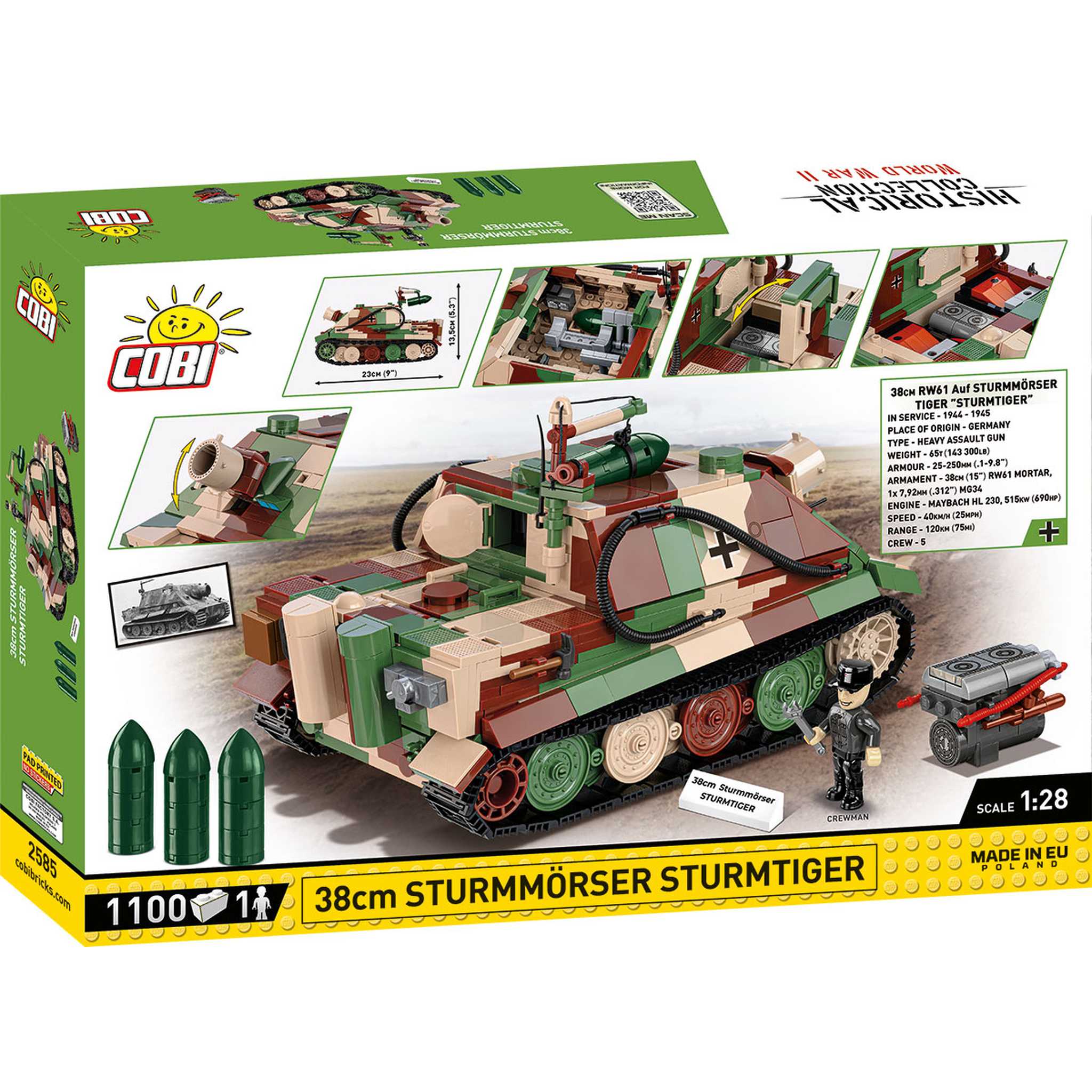 2585 - Sturmmörser Tiger (Cobi)