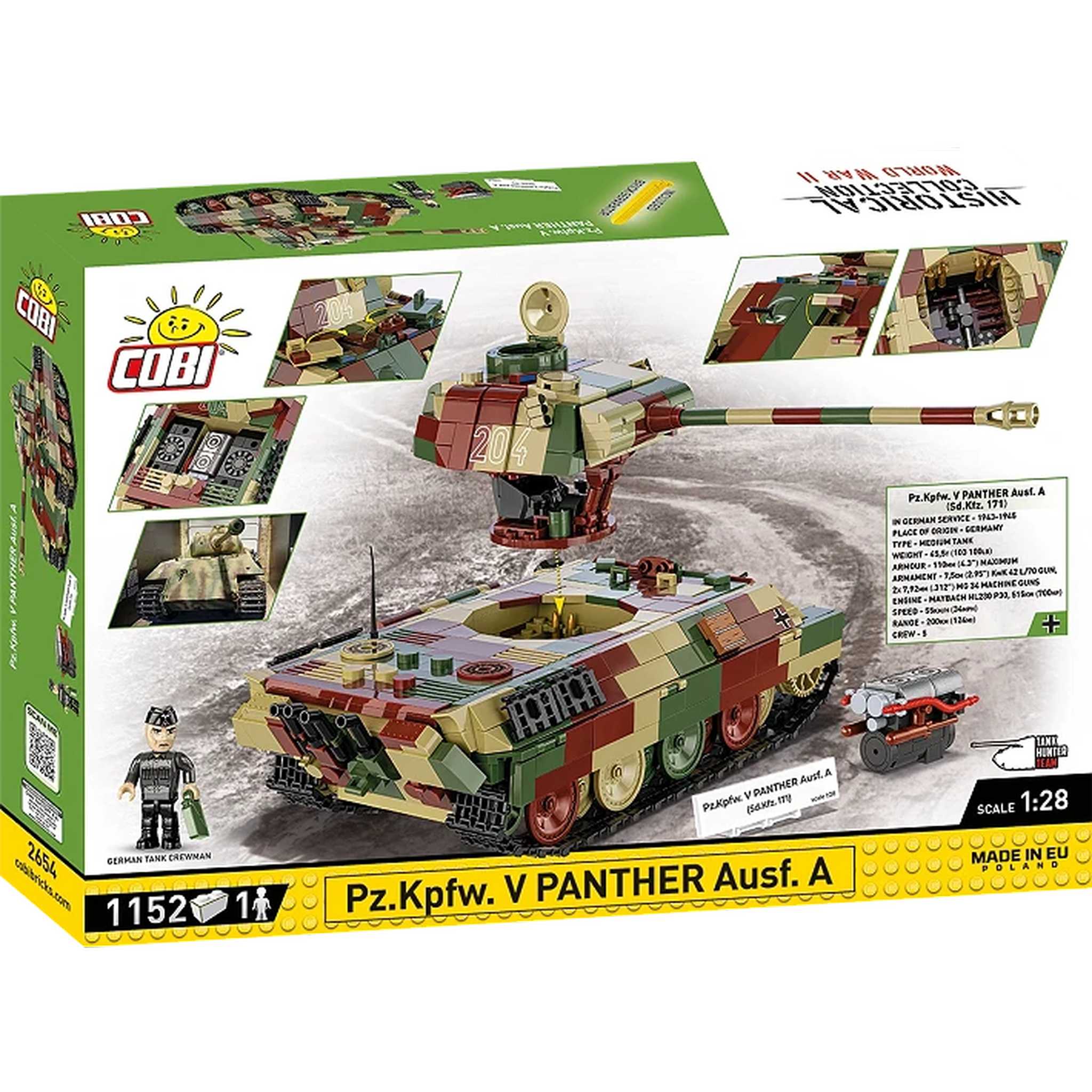 CB-2654 - Panzerkampfwagen V Panther Ausf. A (Cobi)