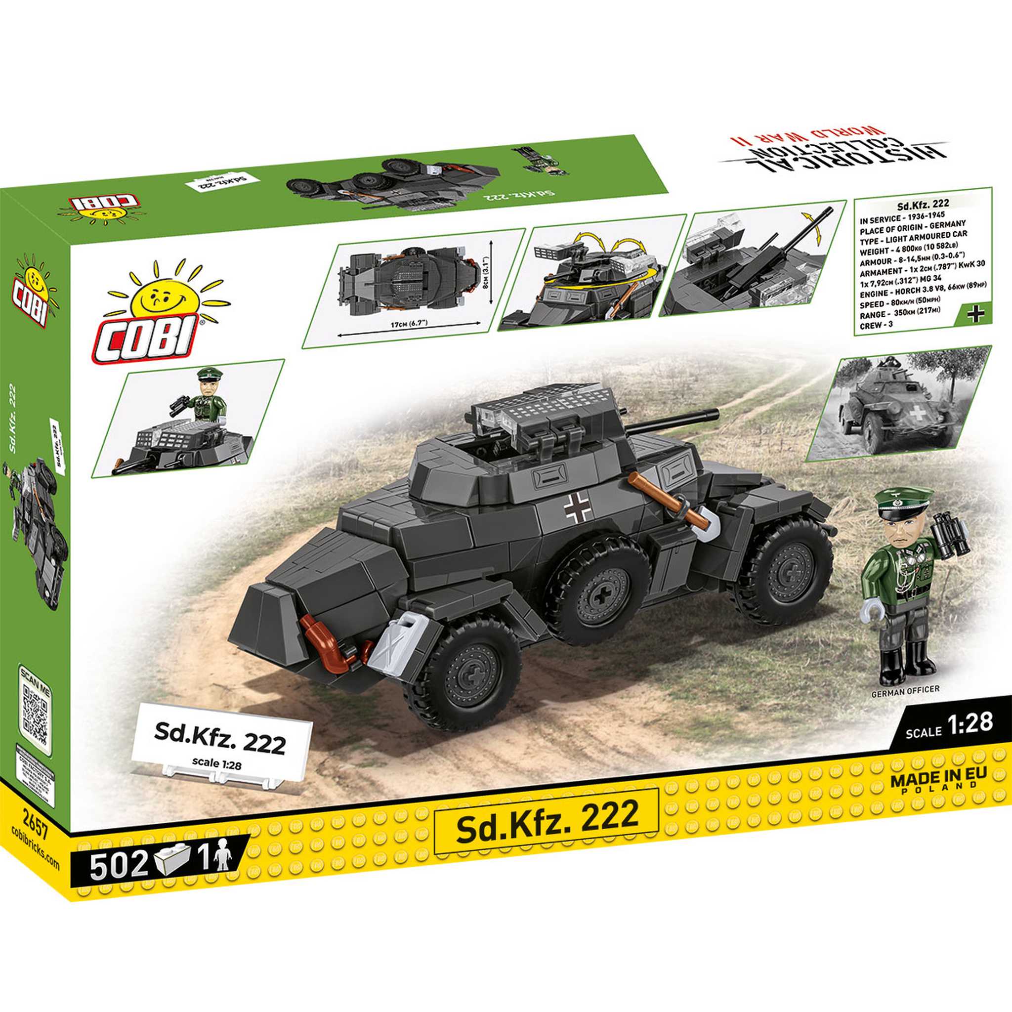 CB-2657 - Sd. KFZ. 222 (Cobi)
