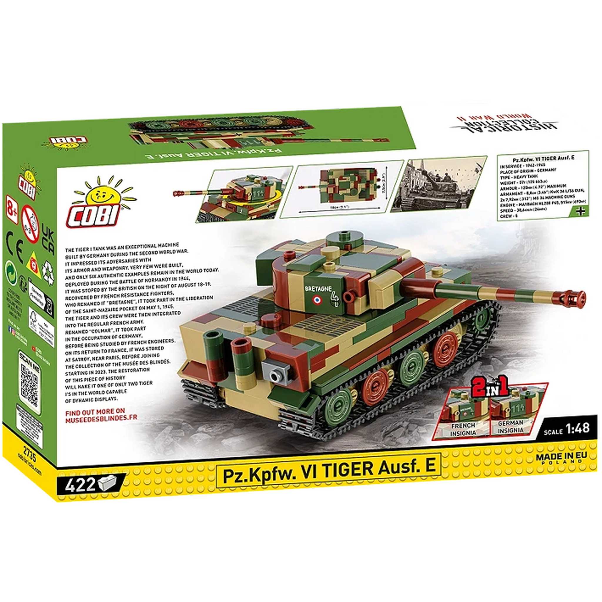 CB-2735 - Panzekampfwagen VI Tiger Ausf. E (Cobi)