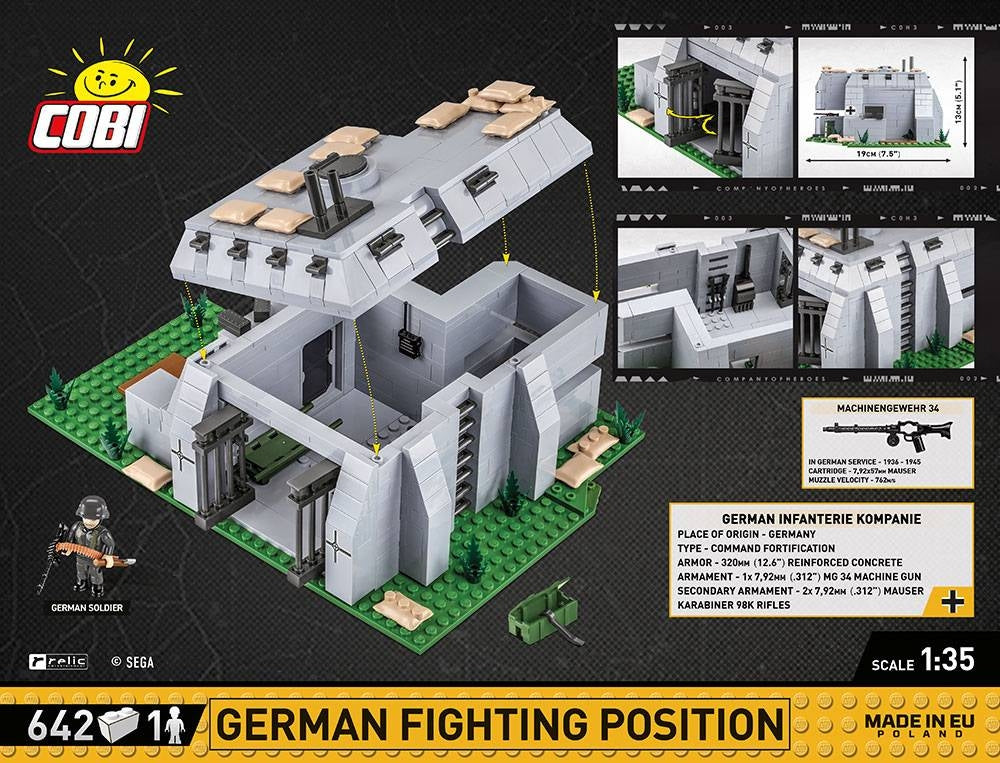 3043 - German Fighting Position (Cobi)