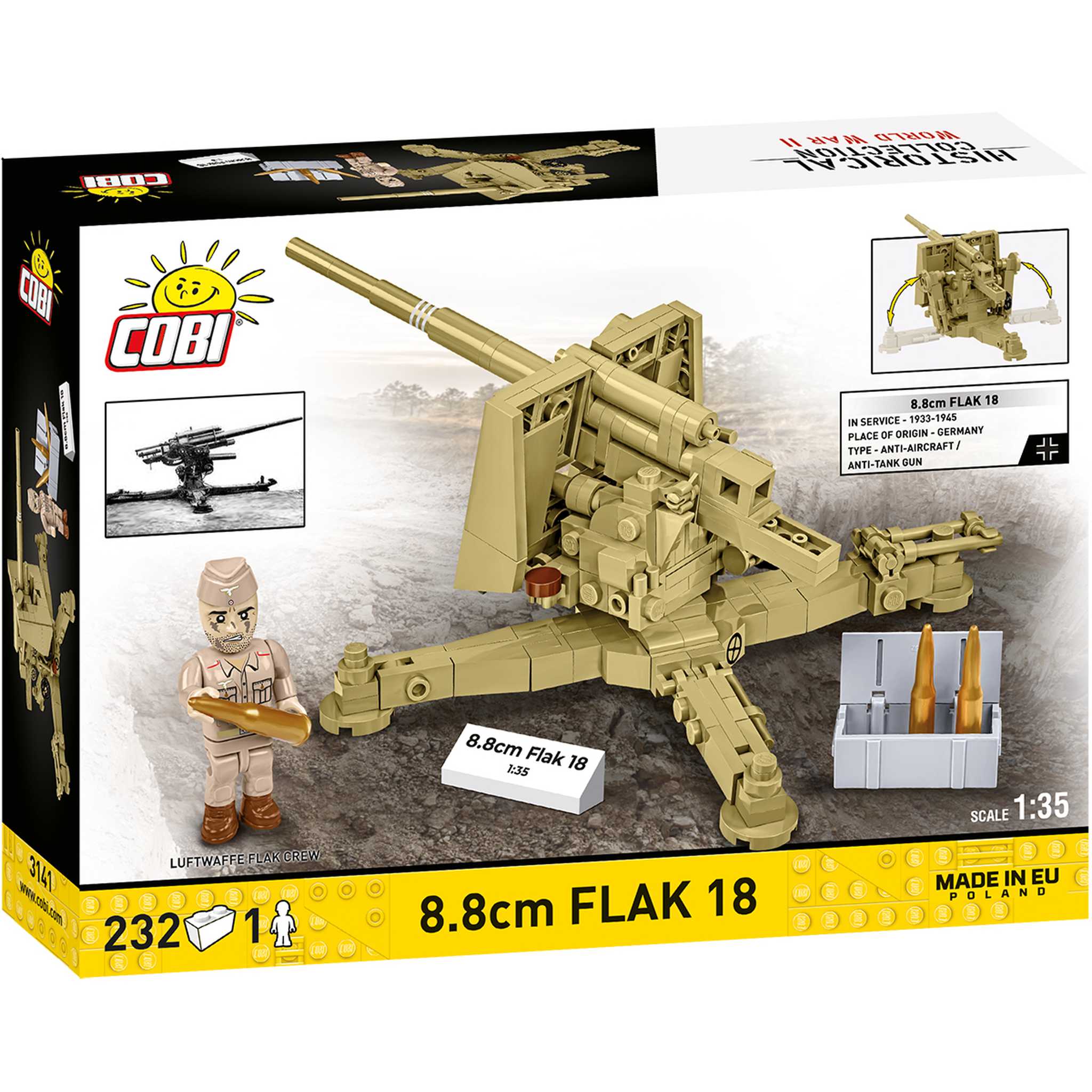 CB-3141 - 8.8cm FLAK 18 (Cobi)