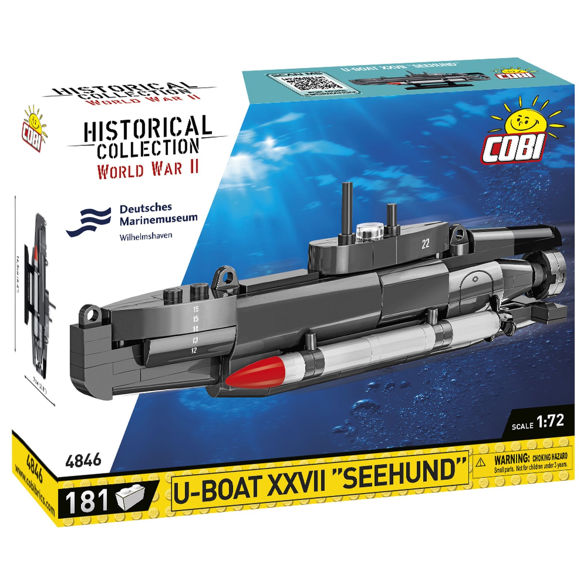 4846-U-Boot XXVII Seehund  (Cobi)