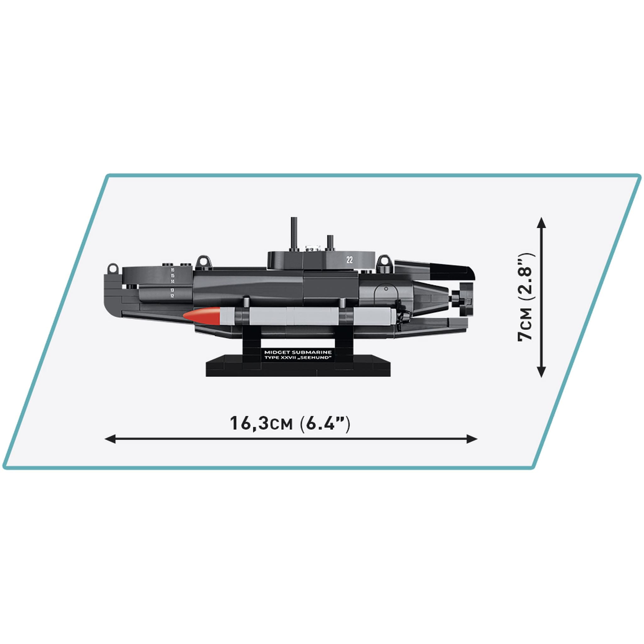 4846-U-Boot XXVII Seehund  (Cobi)