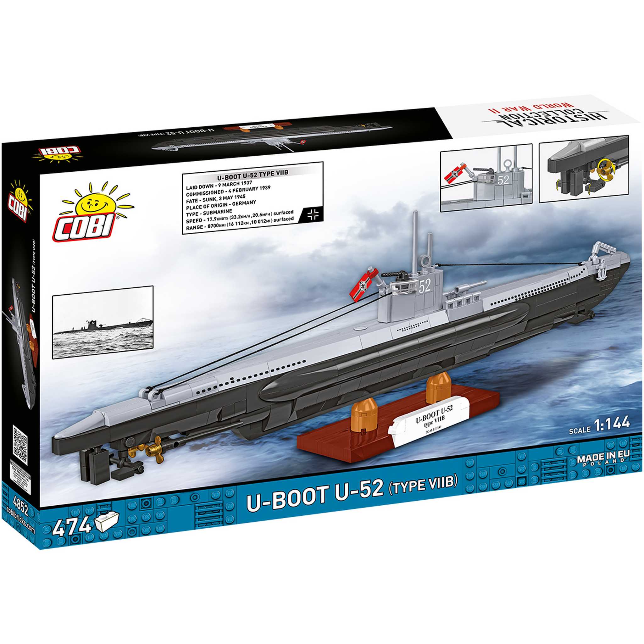 CB-4852 - U-Boot U52 Typ VIIB (Cobi)