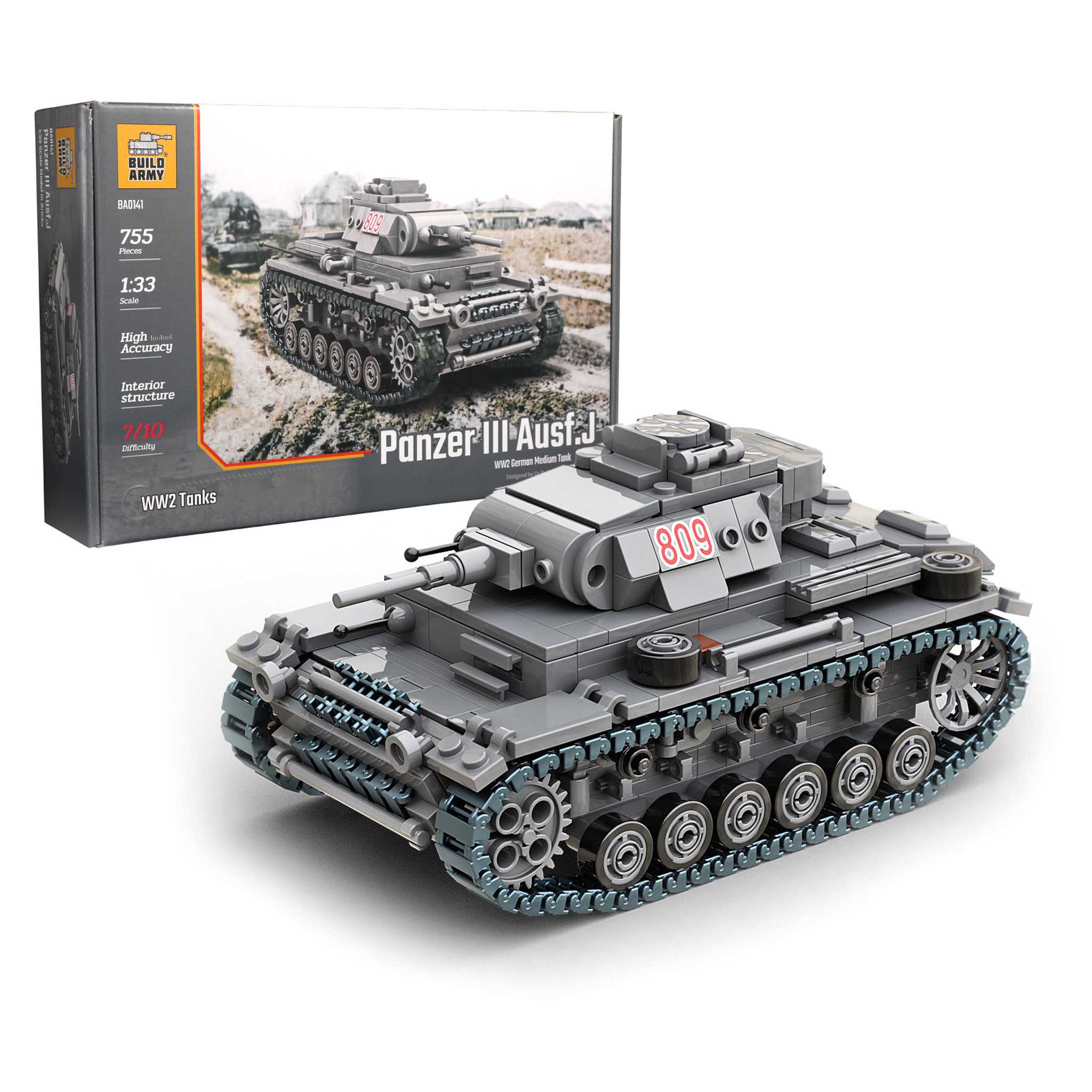 BA0141 - Panzer III Ausf. J (Build Army)