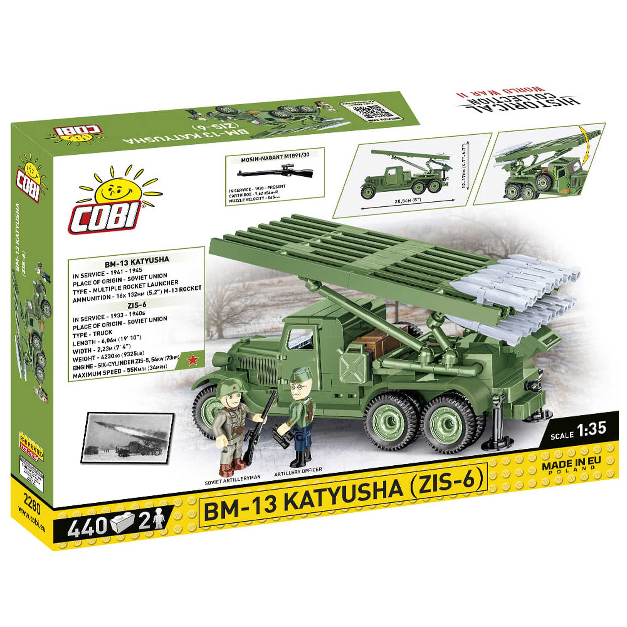 2280 - BM-13 Katyusha Rocket Launcher (Cobi)