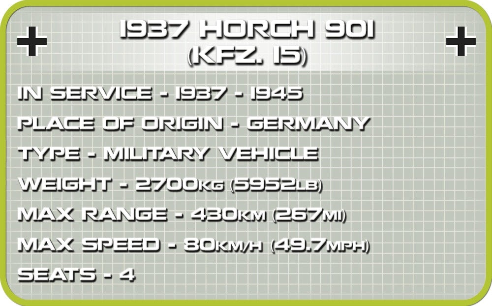 2405 - 1937 Horch 901 (Cobi)