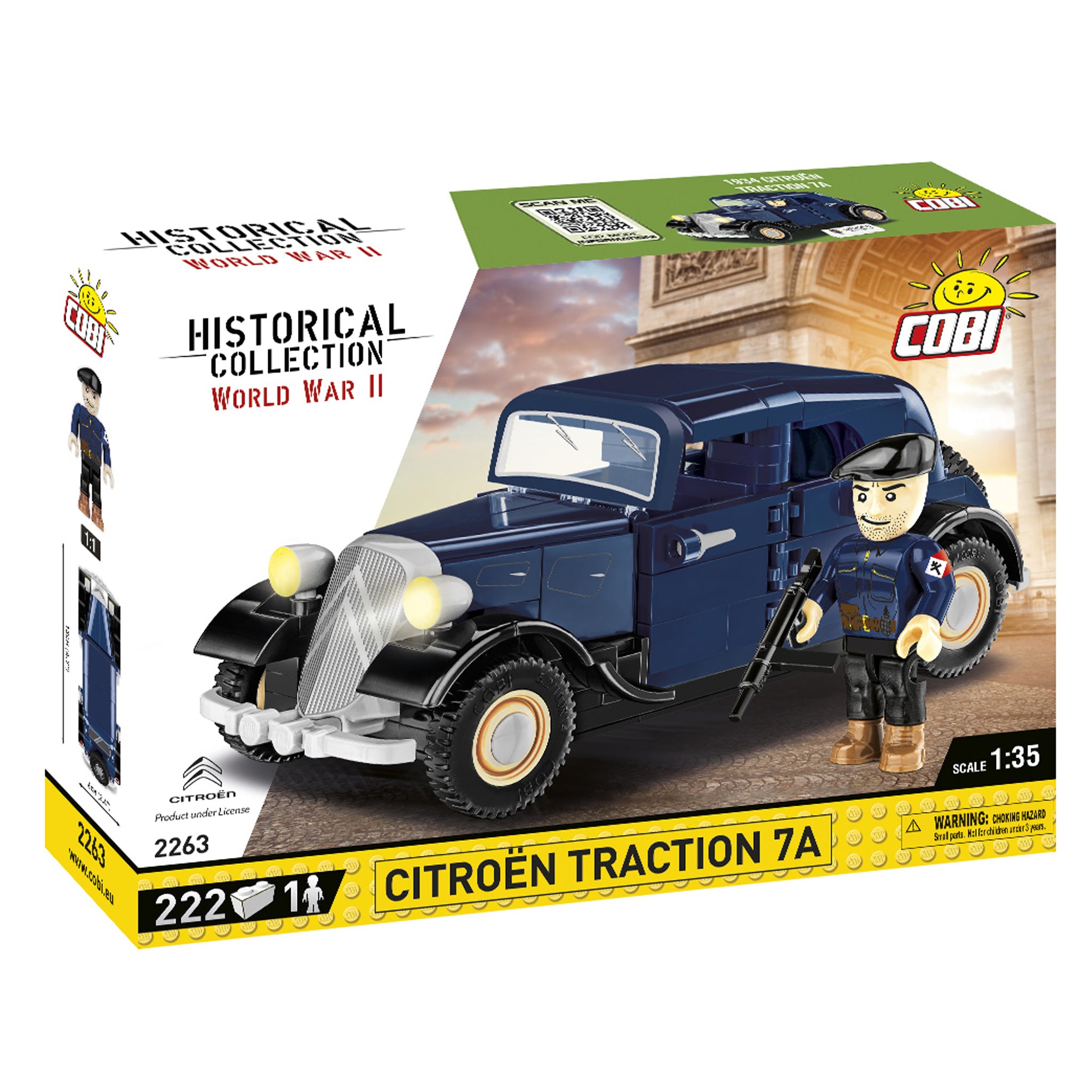 2263 - 1934 Citroen Traction 7A (Cobi)