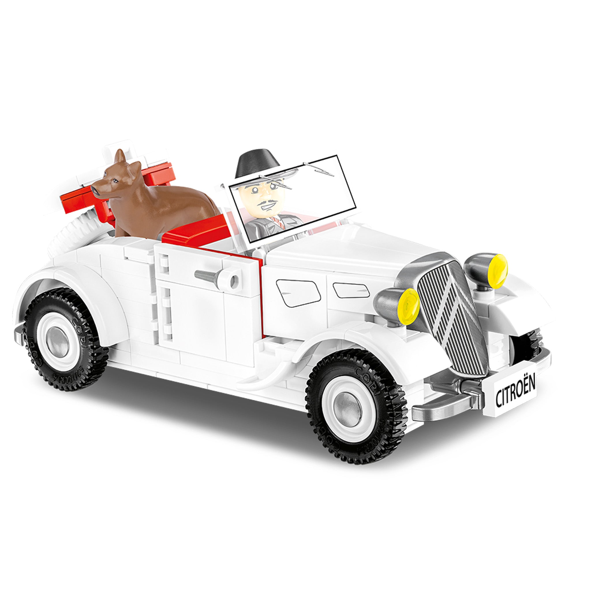 2264 - 1934 white Citroen Traction 7C (Cobi)