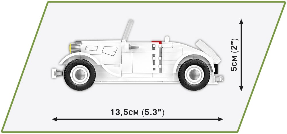 2264 - 1934 white Citroen Traction 7C (Cobi)