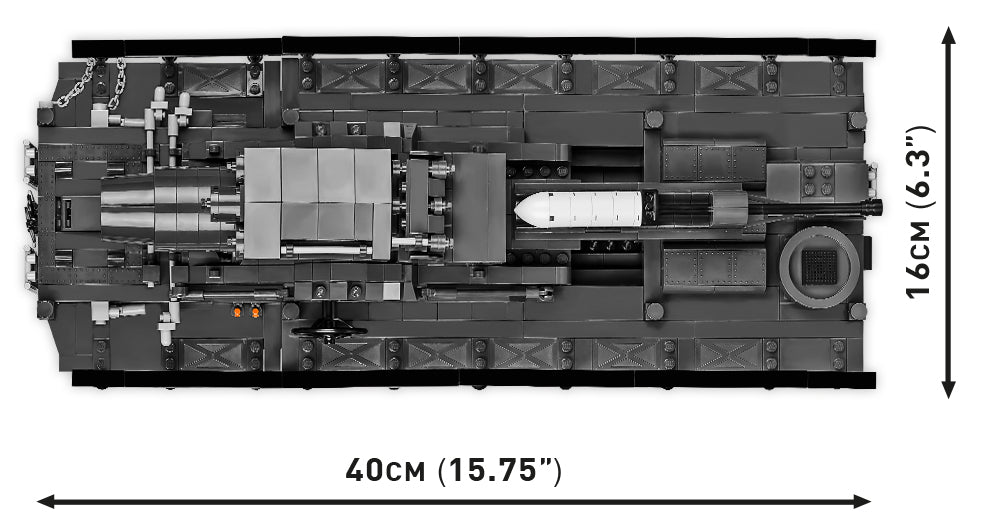 2560 - 60cm Karl Device 040 "ZIU" (Cobi)