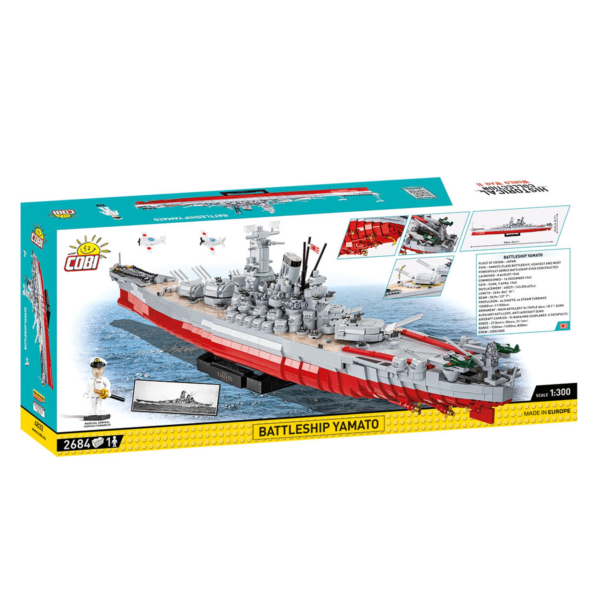 4832 - Schlachtschiff Yamato Executive Edition (Cobi)