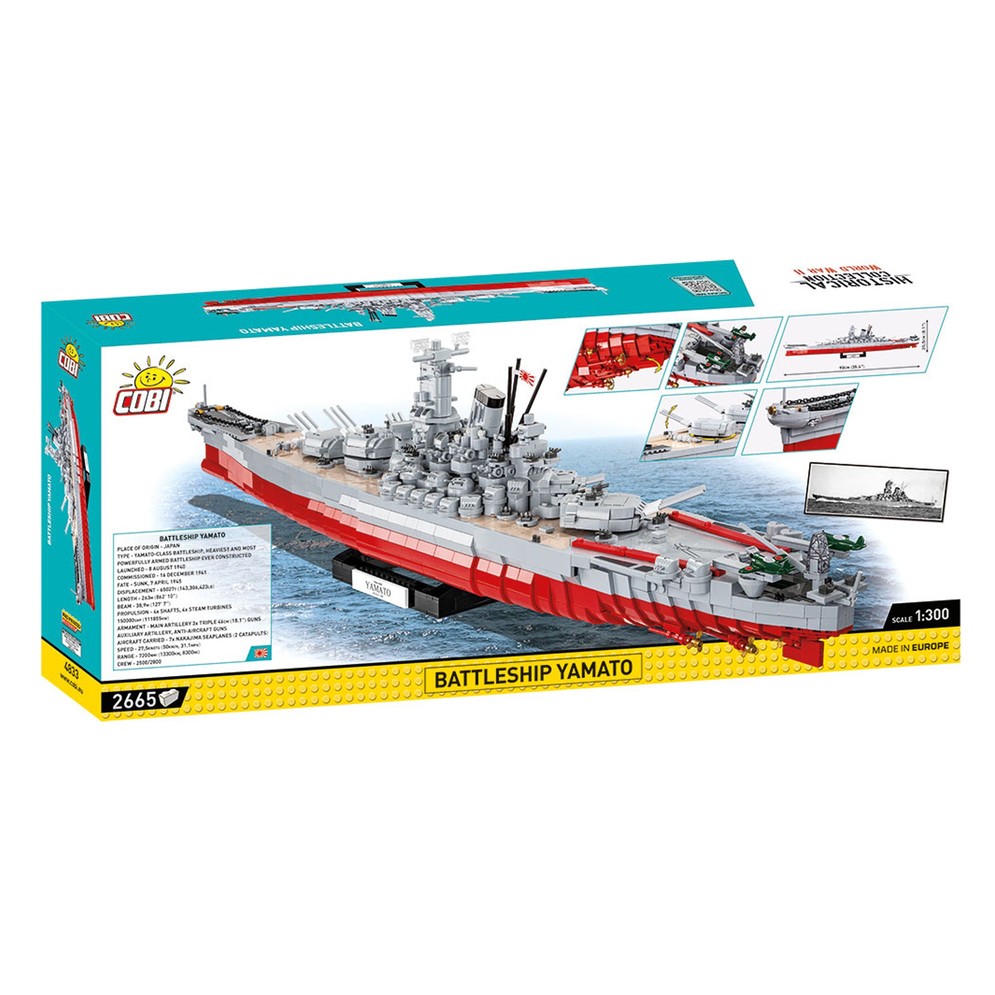 4833 - Battleship Yamato (Cobi)
