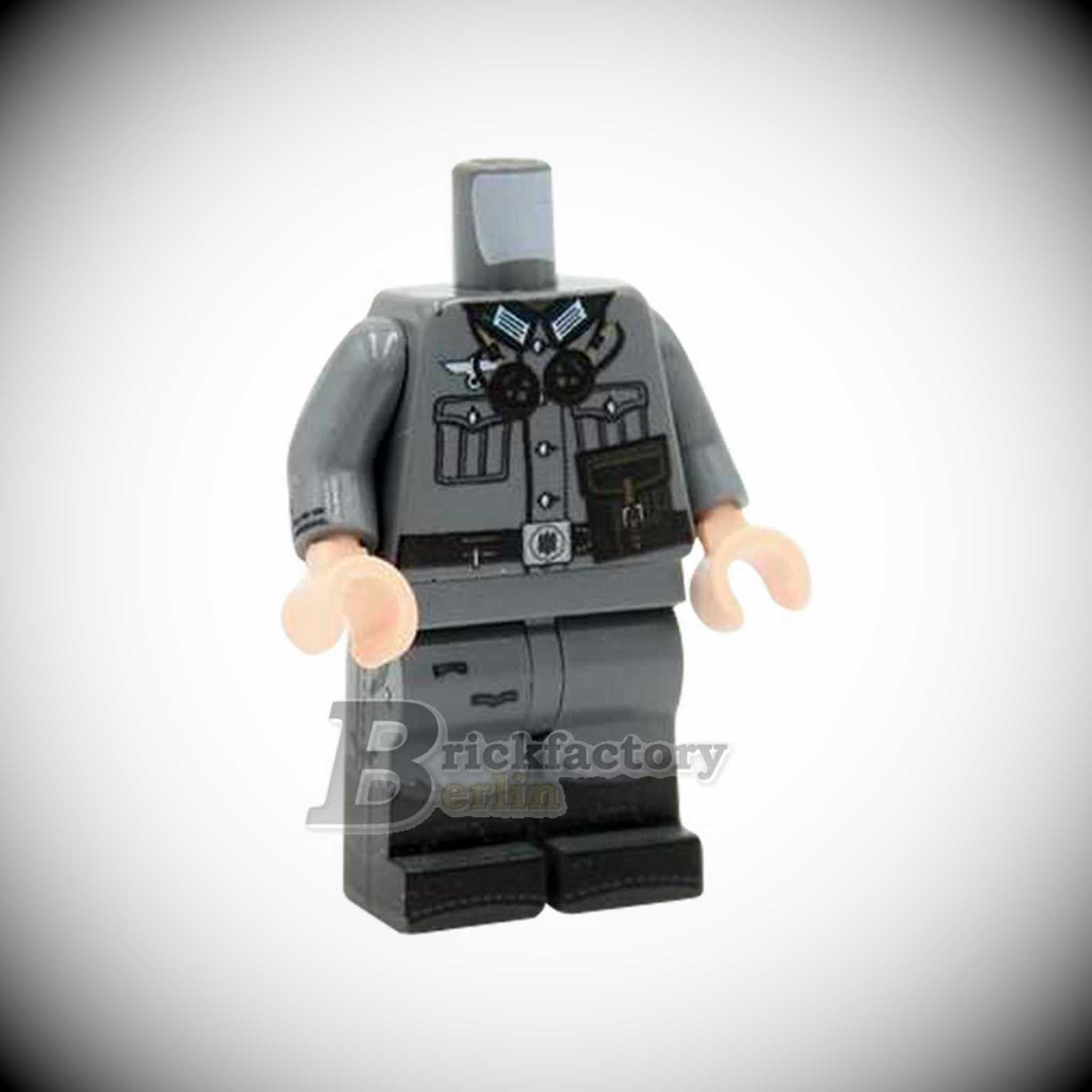 BF-0407C1 - WWII German Funker II (printed LEGO® parts color: dark grey)