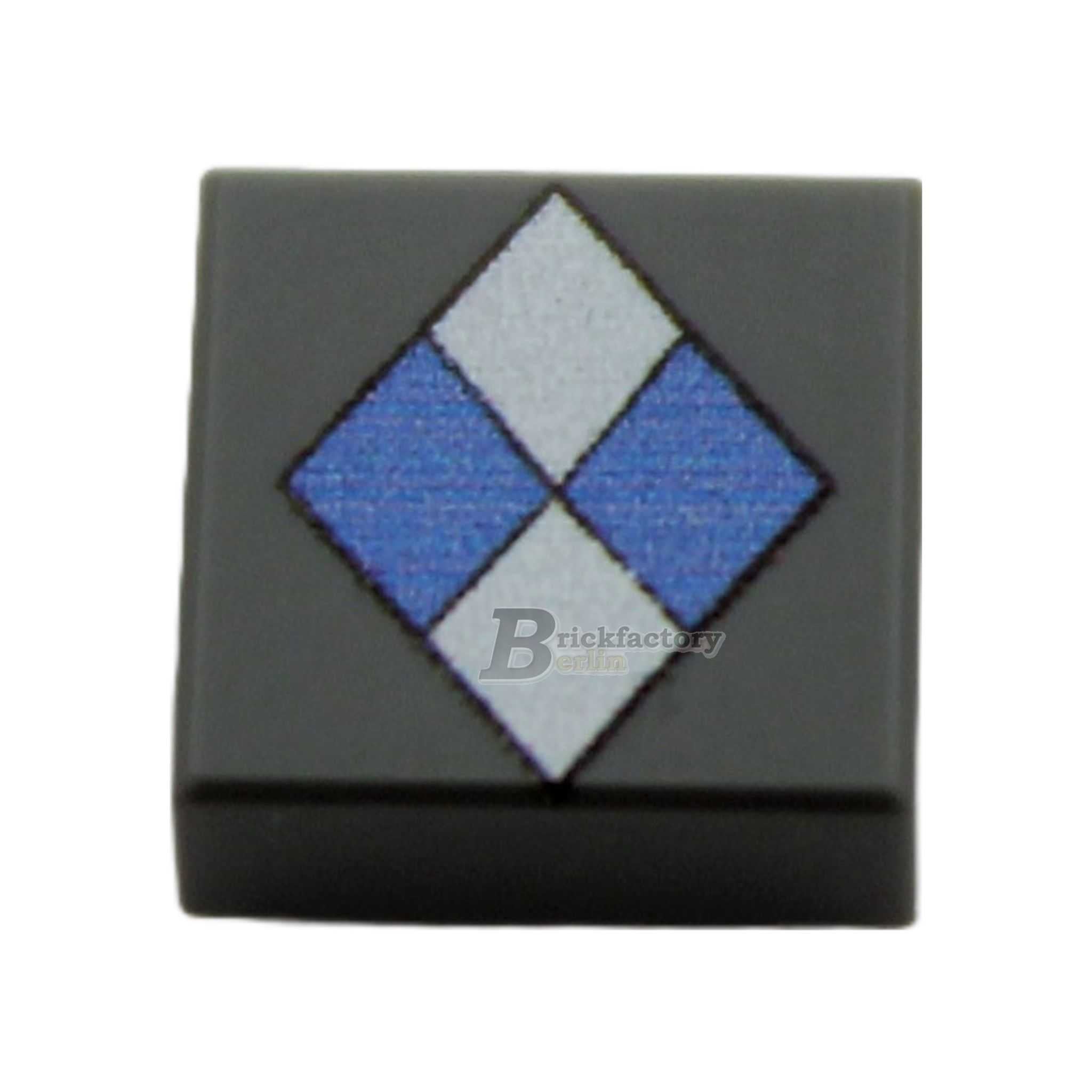 BF-0448L - Divisionsabzeichen 7.INF. (Bedruckte LEGO®-Fliese 1x1)