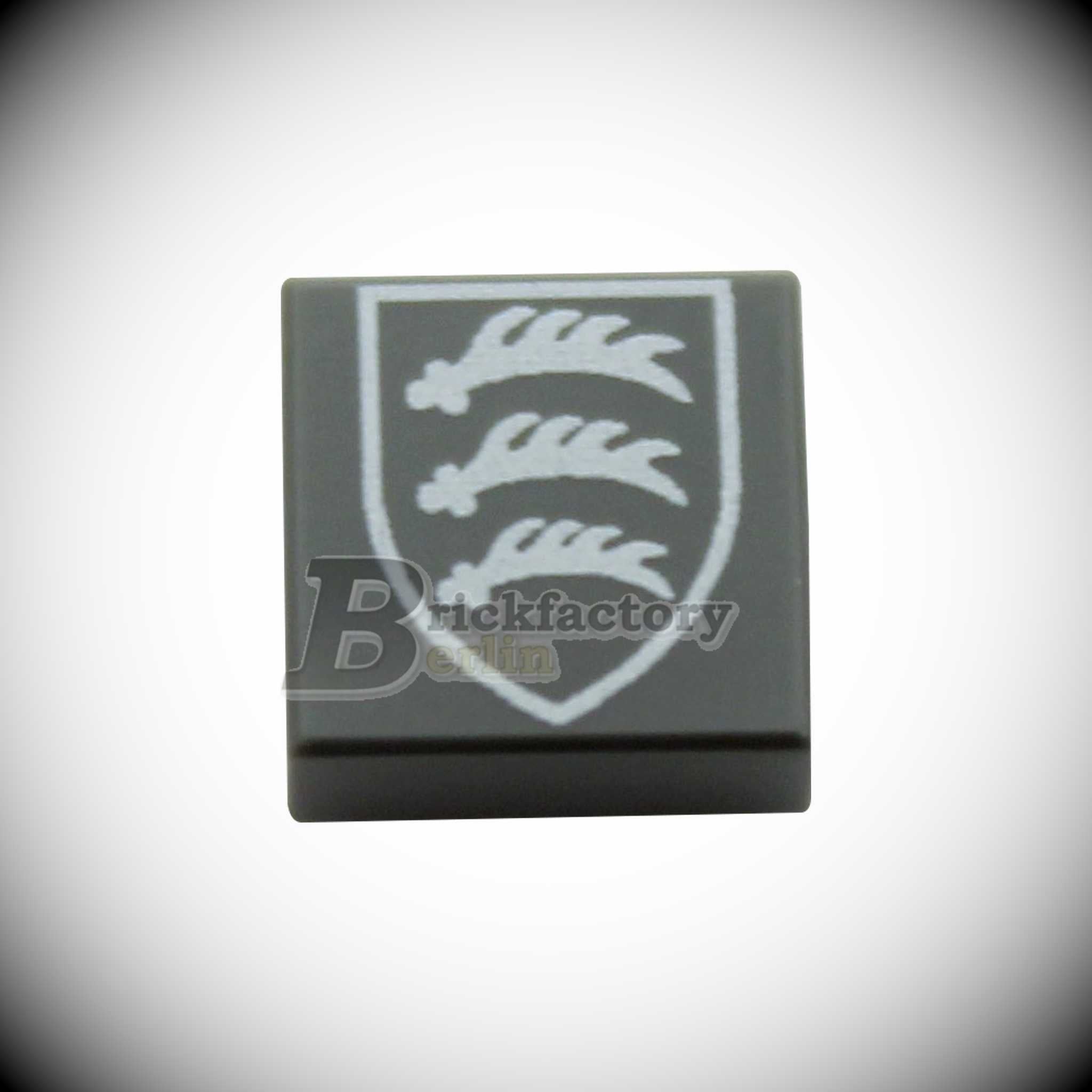 BF-0448U - Division Badge 25th PzD. (Printed LEGO® tile 1x1)